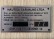 PLACA DE IDENTIFICAÇÃO DE MÁQUINA