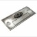 PLACA DE IDENTIFICAÇÃO DE PATRIMÔNIO E ETIQUETA INOX