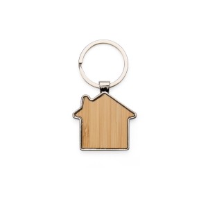 Chaveiro Metal Bambu personalizado metal   Resina  Área para gravação: 2x2cm