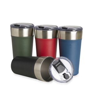 Copo Térmico com Canudo 500ml PERSONALIZADO Inox    Personalizada no laser 
